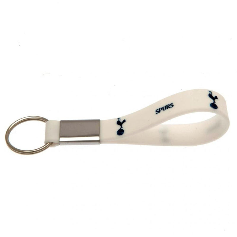Tottenham Hotspur FC White Silicone Keyring collectible from Disguise