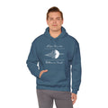 'Life Sounds Better on Vinyl' Men's Hoodie, in display