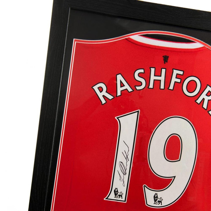 Manchester United FC Rashford Framed Signed Shirt