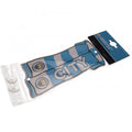Manchester City FC Show Your Colours Window Sign, side angle