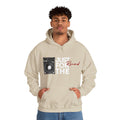 'Just for the Record' Men's Hoodie, size reference