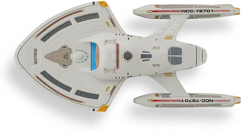 U.S.S. Rhode Island NCC-72701 Ship Die-Cast Model STDC98 (Eaglemoss / Star Trek), in display