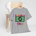 'Money can't buy happiness' Men's Vinyl T-Shirt, alternate view