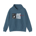 'Just for the Record' Men's Hoodie, size reference