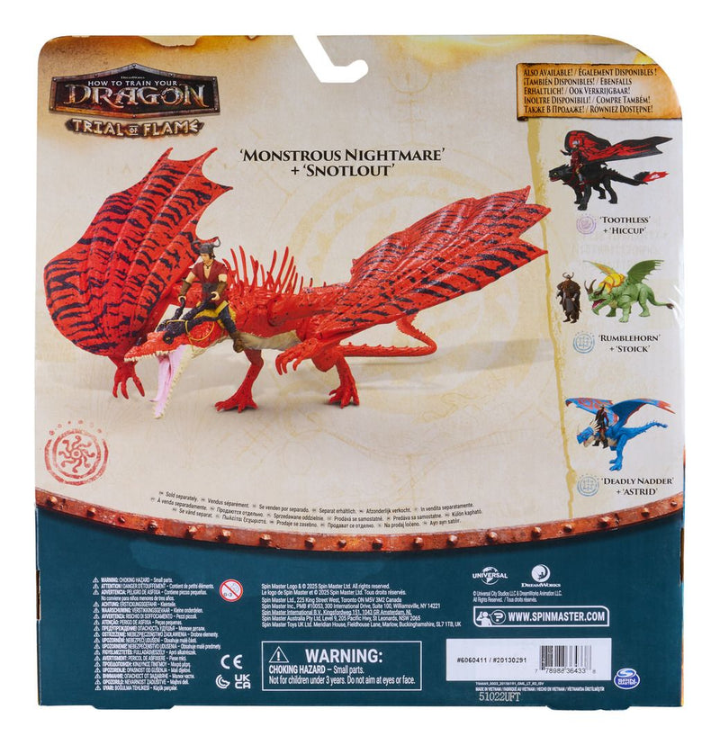 Dreamworks Dragons Monstrous Nightmare Snotlout - Image