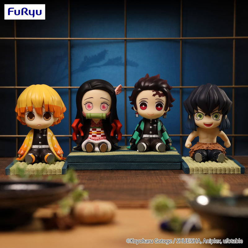 Potetto Inosuke Hashibira Demon Slayer: Kimetsu no Yaiba Mini Figure, side angle