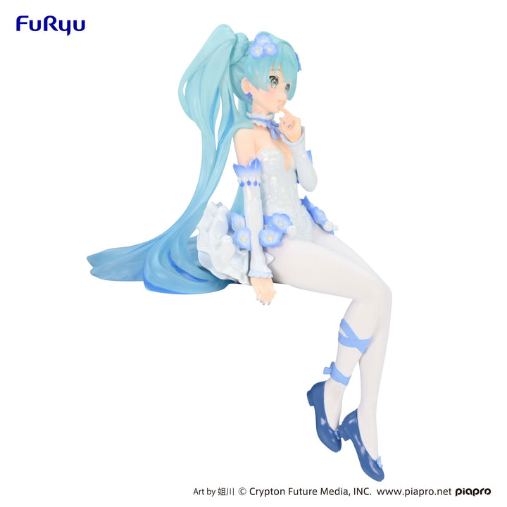 Furyu Hatsune Miku Flower Fairy Nemophila Noodle Stopper Figure