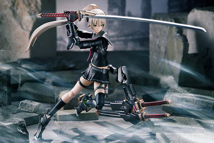 PLAMAX Ichi Heavily Armed High School Girls Plastic Model Kit