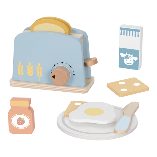 Hi Pando - Wooden Toaster Set
