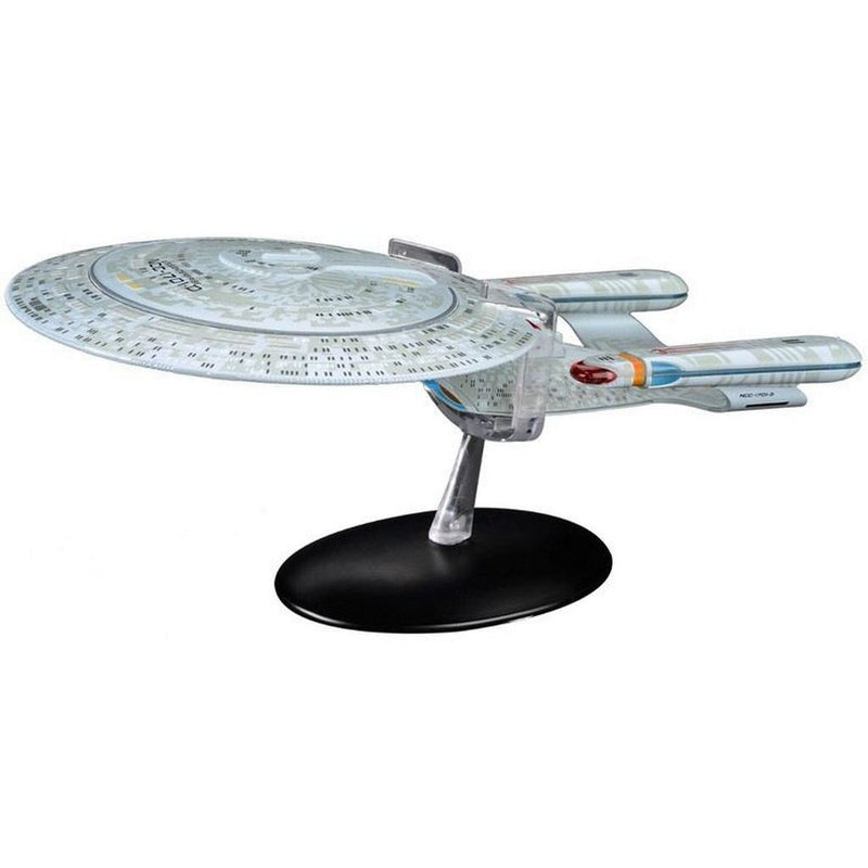 U.S.S. Enterprise NCC-1701-D (Galaxy-class) XL EDITION Die-cast Model Ship (Eaglemoss / Star Trek), packaging shot