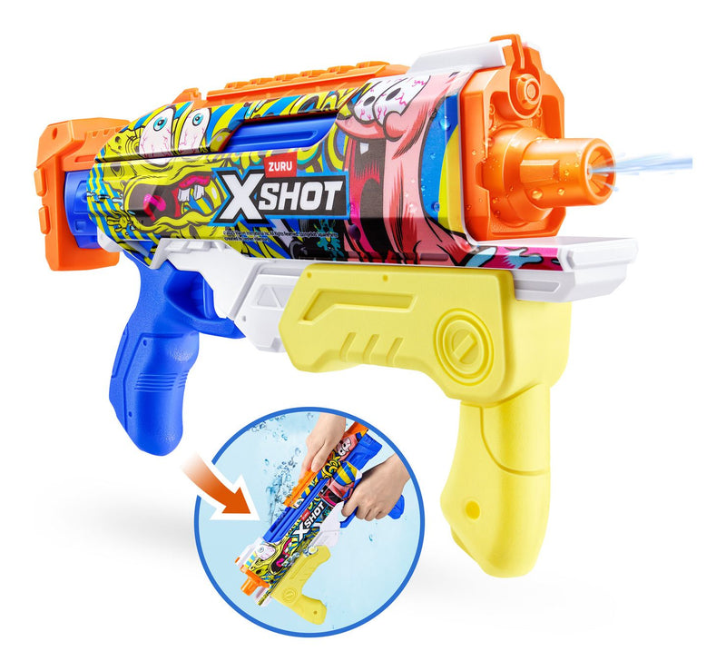 XSHOT Water Spongebob Hyperload Water Blaster - Image