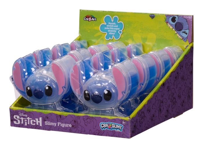 Cra Z Slimy Disney Stitch Shaped Container