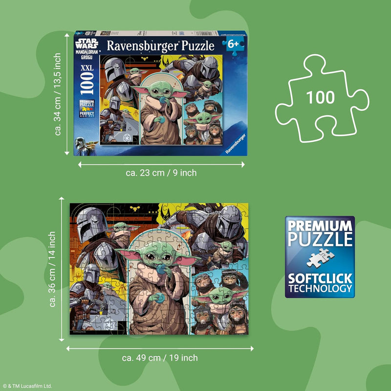Star Wars The Madalorian and Grogu, 100px XXL