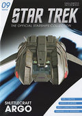 Type-17 Cargo Shuttlecraft Argo Model Diecast Ship (Eaglemoss / Star Trek), side angle