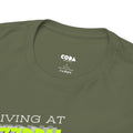 'Living at 33rpm' Flouro Men's T-Shirt, product detail