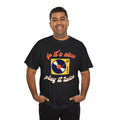 'If It’s Nice, Play It Twice' Vinyl T-Shirt, rear view
