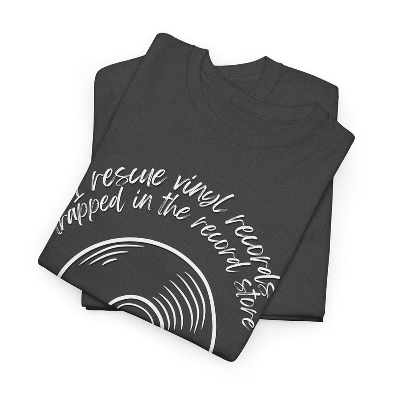 'I'm Not a Hoarder, I'm a Hero' Men's Vinyl T-Shirt, additional view