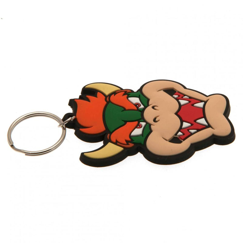 Super Mario Bowser PVC Keyring, alternate view