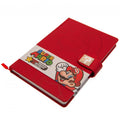Super Mario Premium Notebook, close-up detail