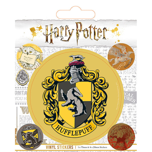 Harry Potter Hufflepuff Stickers collectible from Mattel
