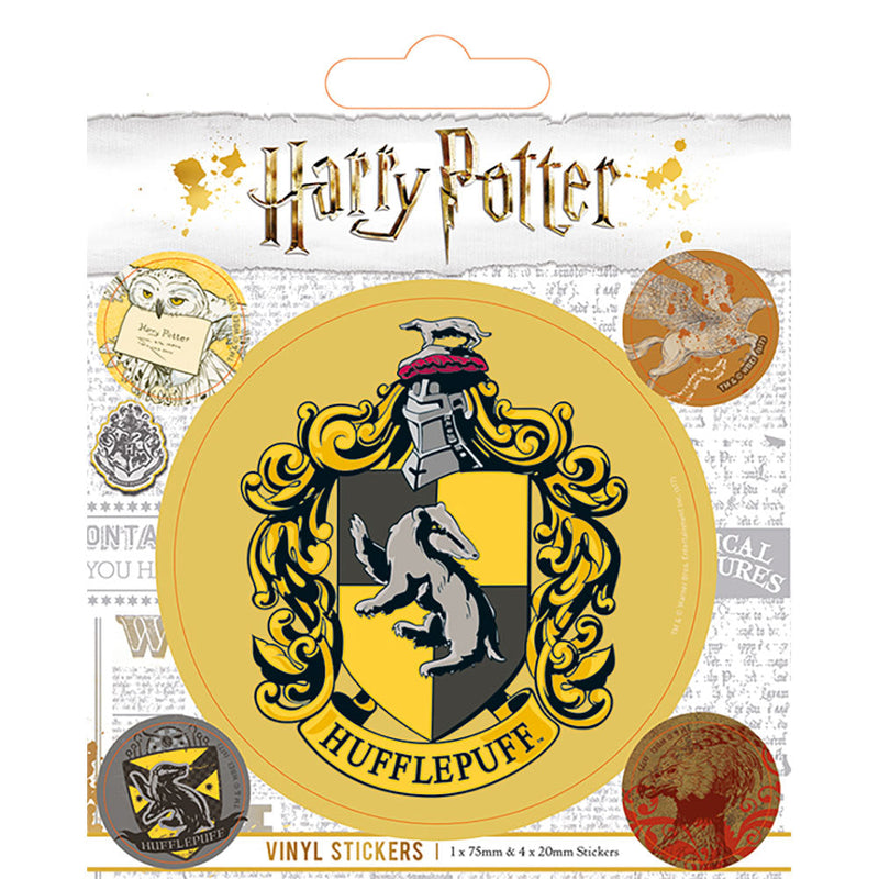 Harry Potter Hufflepuff Stickers collectible from Mattel