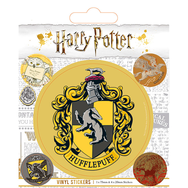 Harry Potter Hufflepuff Stickers collectible from Mattel