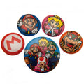 Super Mario Button Badge Set collectible from Infinity Collectibles 2026