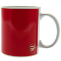 Arsenal FC Halftone Mug, side angle