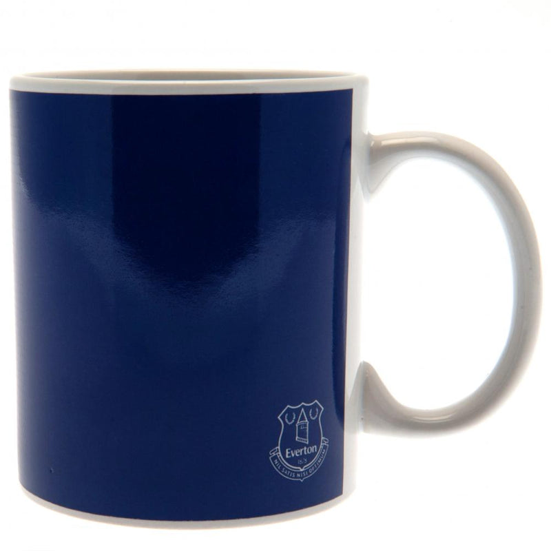 Everton FC Halftone Mug, side angle
