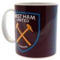 West Ham United FC Halftone Mug collectible from Infinity Collectibles 2026