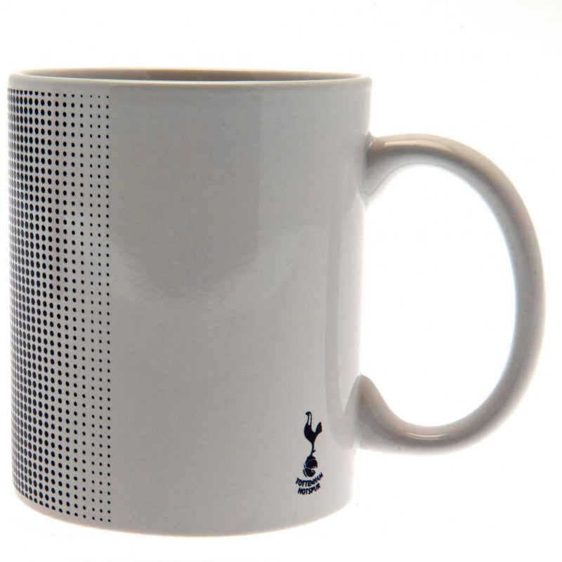 Tottenham Hotspur FC Halftone Mug, side angle