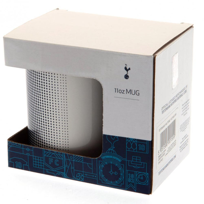 Tottenham Hotspur FC Halftone Mug, close-up detail