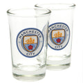 Manchester City FC 2pk Shot Glass Set, alternate view
