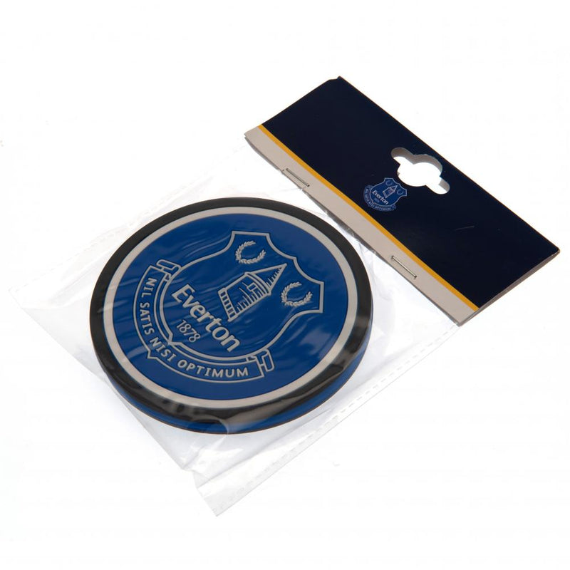 Everton FC 2pk Coaster Set, side angle