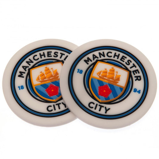 Manchester City FC 2pk Coaster Set collectible from Capcom