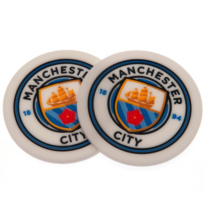 Manchester City FC 2pk Coaster Set collectible from Capcom
