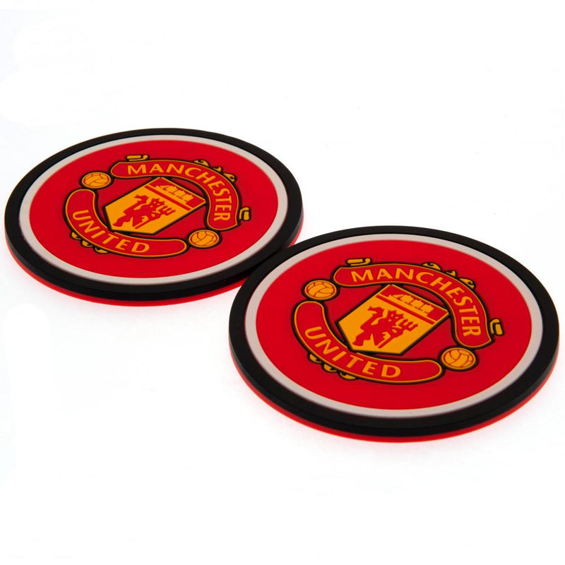Manchester United FC 2pk Coaster Set, alternate view