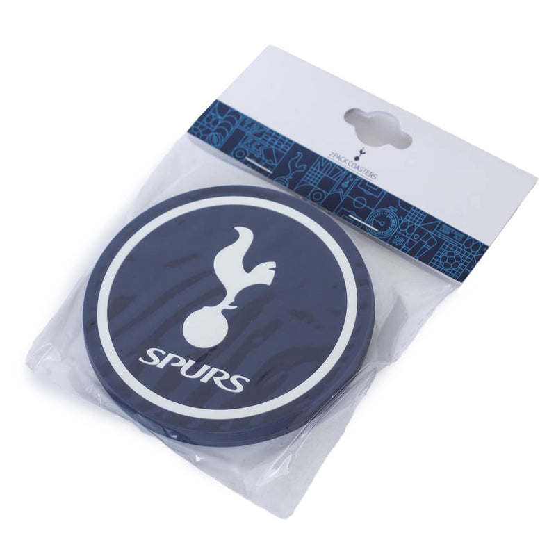 Tottenham Hotspur FC 2pk Coaster Set, close-up detail