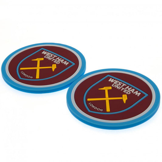 West Ham United FC 2pk Coaster Set, alternate view