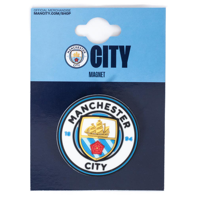 Manchester City FC 3D Fridge Magnet, side angle
