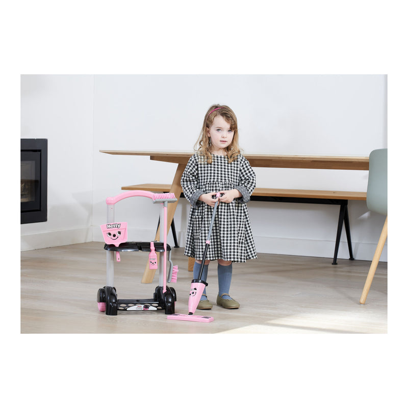 Casdon Hetty Cleaning Trolley Role Play Cleaning Toy for Children