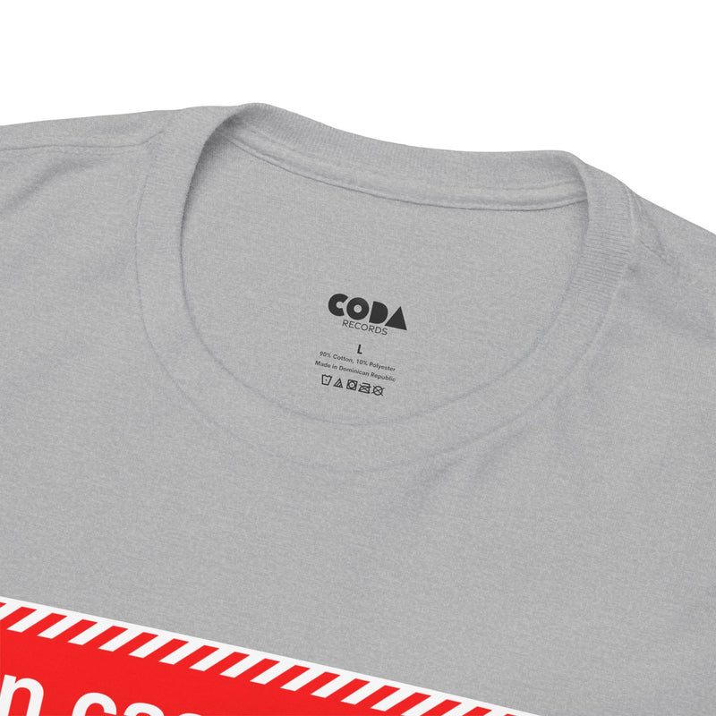 'In Case of Fire, Save My Vinyl' T-Shirt, alternate view