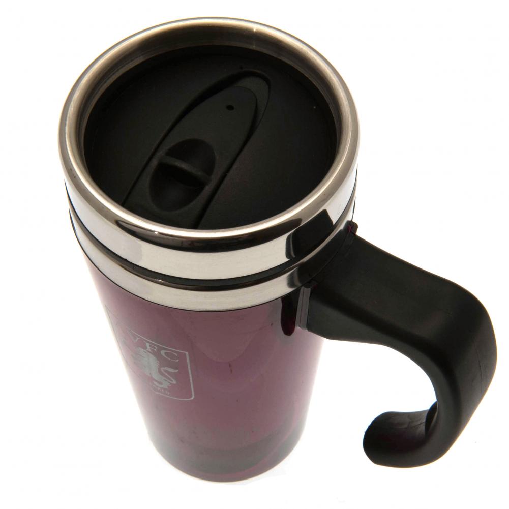 Aston Villa FC Handled Travel Mug