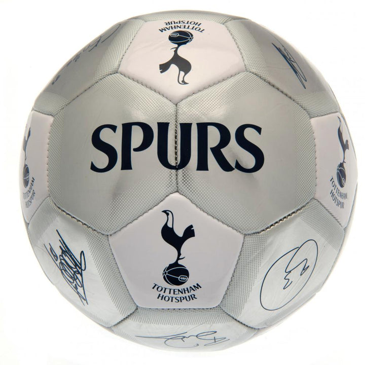 Official Tottenham Hotspur Signature Silver Football