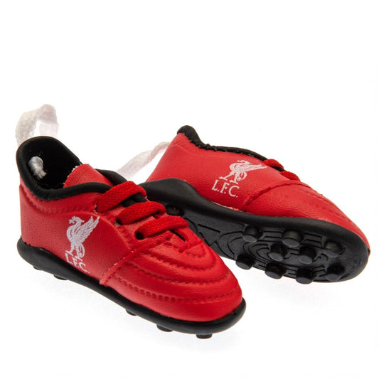 Liverpool FC Black & Red Mini Football Boots, alternate view
