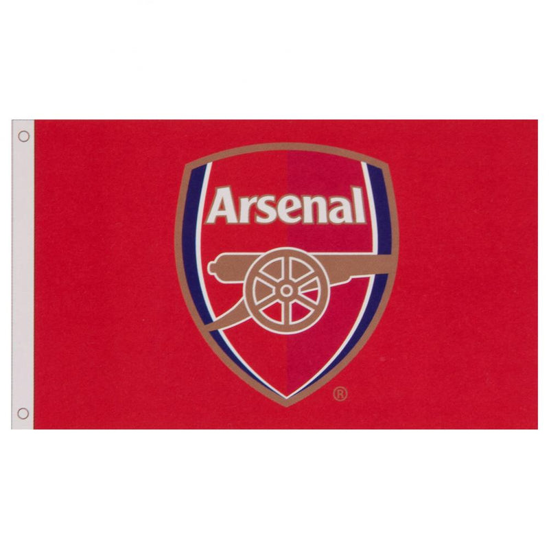 Arsenal FC Core Crest Flag, alternate view
