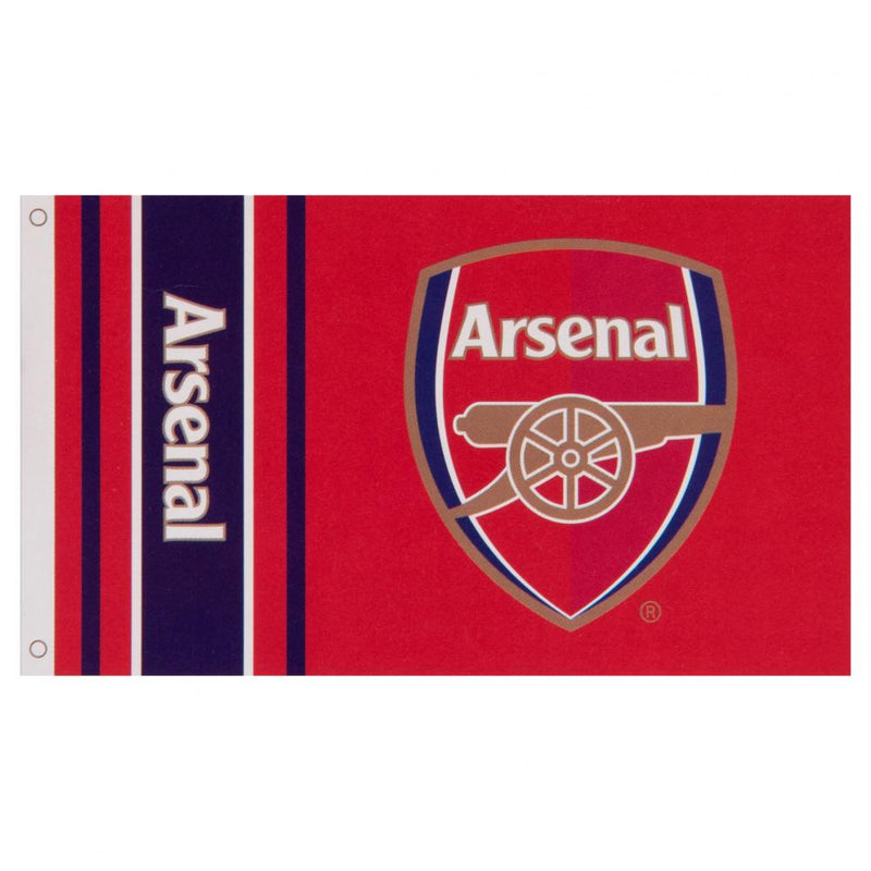 Arsenal FC Wordmark Flag, alternate view