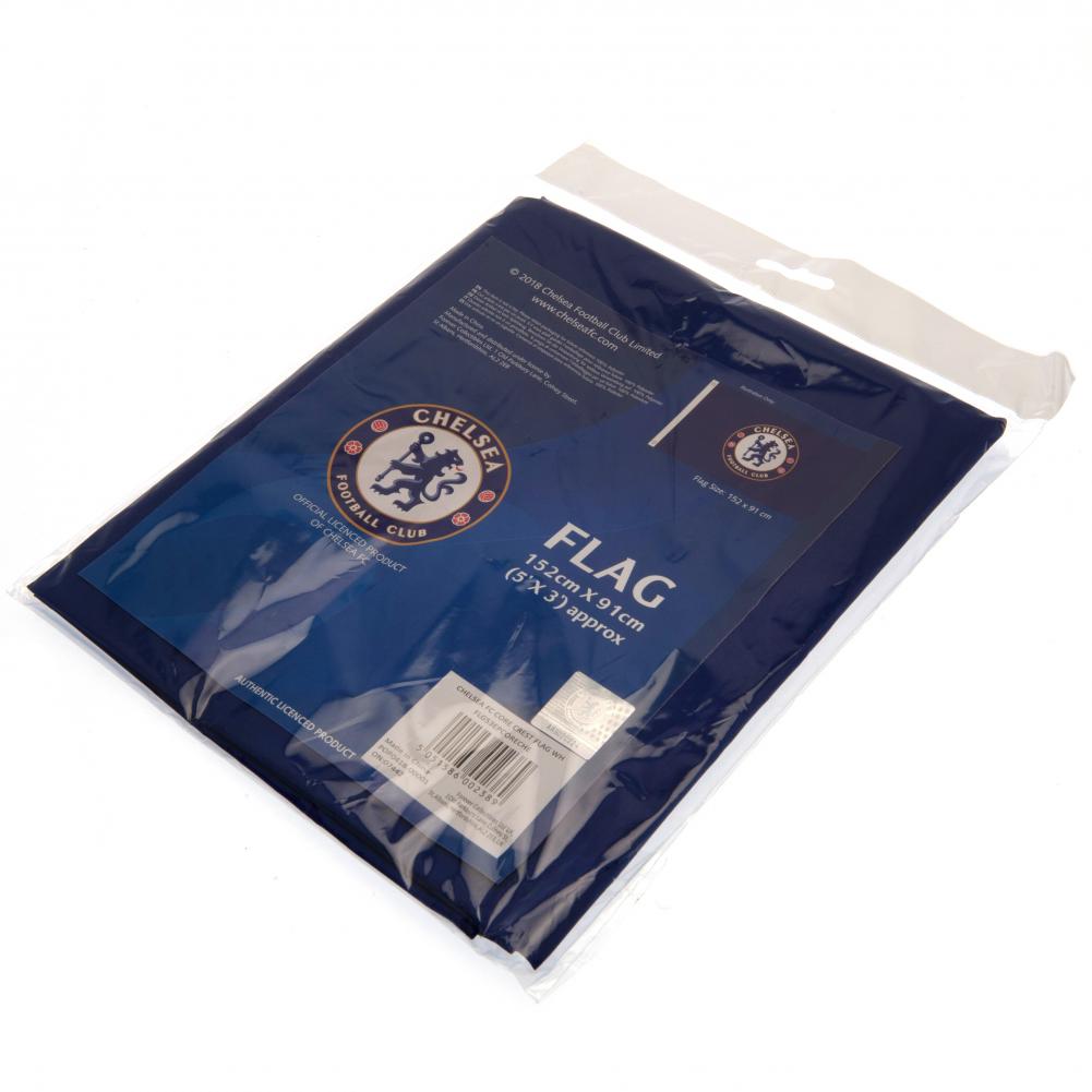 Chelsea FC Crest Flag