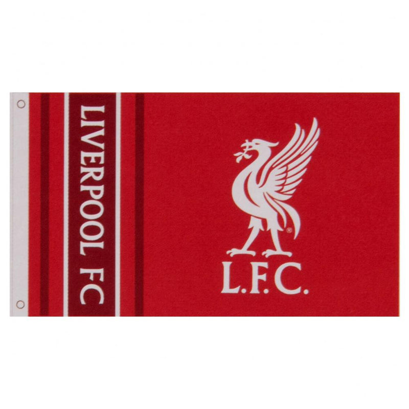 Liverpool FC Wordmark Flag, alternate view
