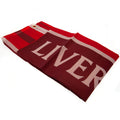 Liverpool FC Wordmark Flag, side angle